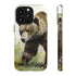 Grizzly Bear in a Field - Impact Resistant Phone Case iPhone 13 Pro Matte